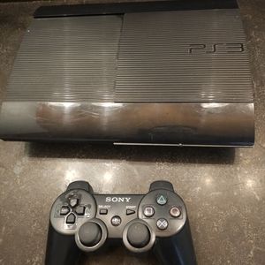 PS3 Slim and Controller